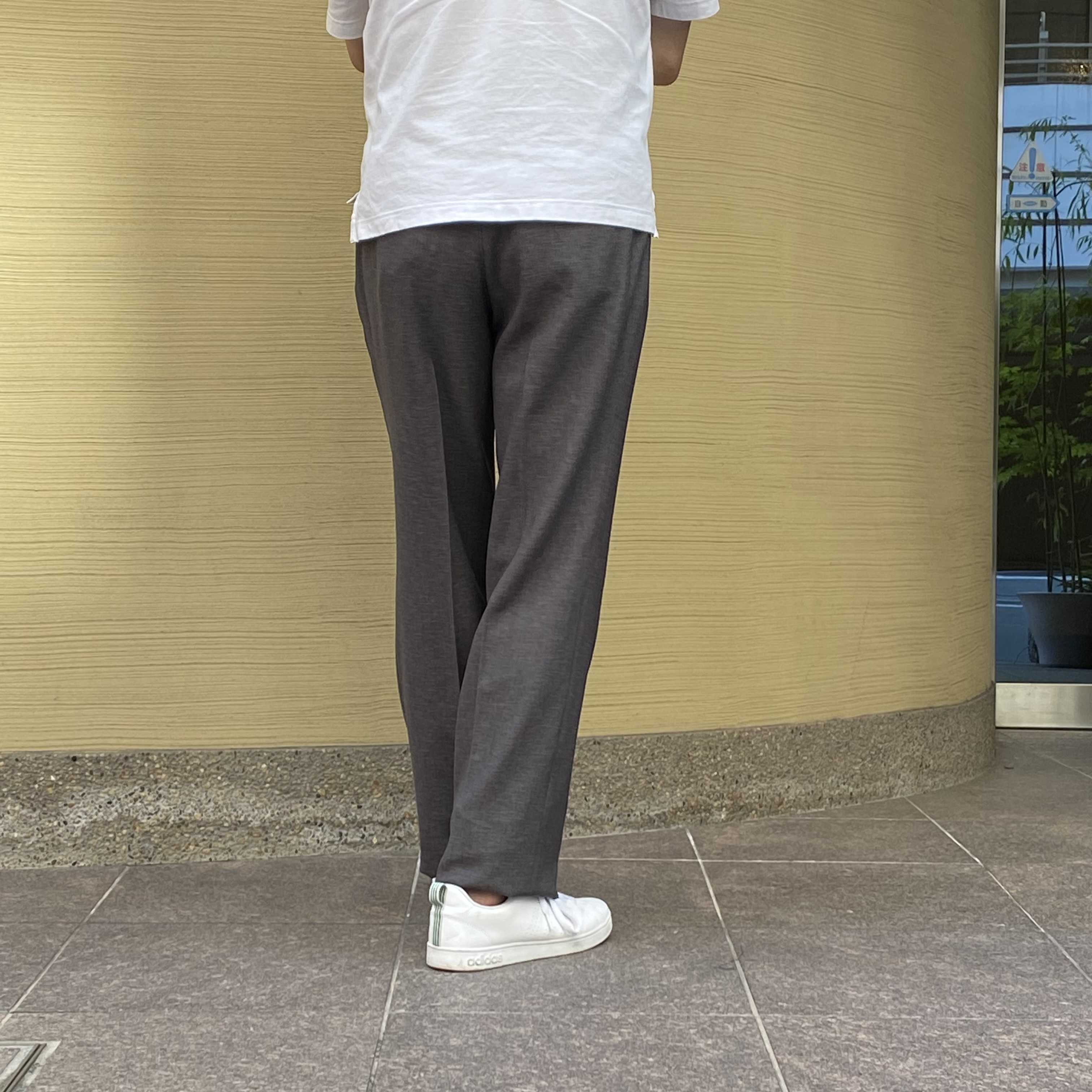 EMINENTO SLACKS ONLINE（エミネントスラックスオンライン）|【ワイドシルエット】ペントハウス 復刻ウールライクスラックス 《春夏モデル》